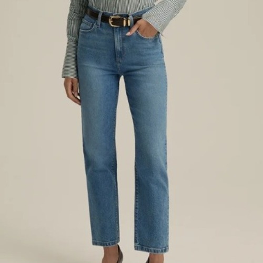 Favorite Daughter Women's 29 Blue‎ The Valentina Laurel High Rise Jeans Casual